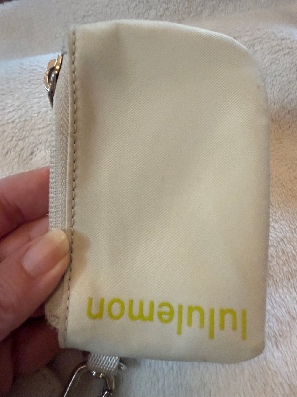 lululemon athletica Neon Green and Cream Mini Pouch Set - Picture 2 of 10